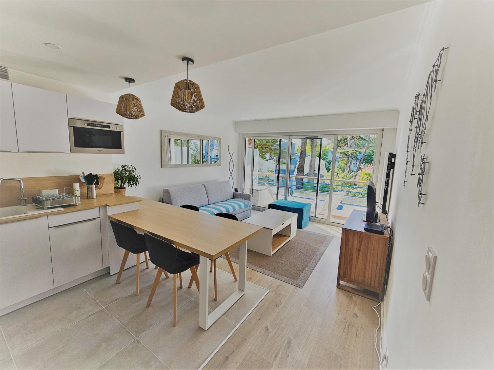 Le Capitole - Studio Plage Benoit Dans Residence Face Mer La Baule-Escoublac Esterno foto